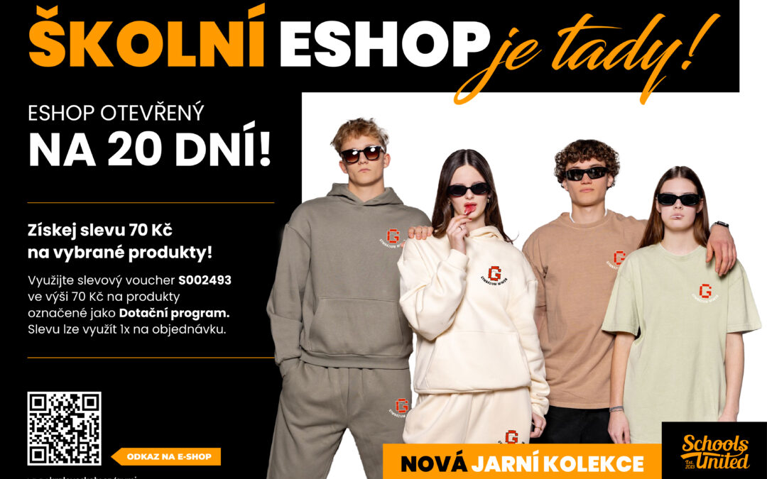 E-shop opět spuštěn