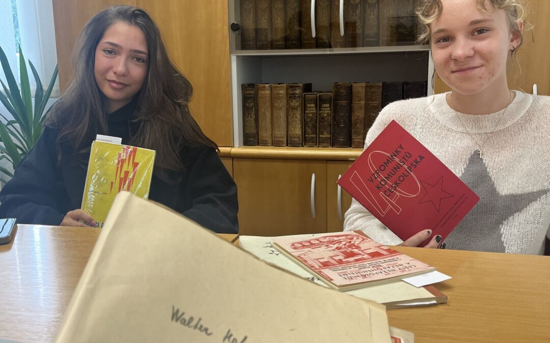 Studentské bádání ve Státním okresním archivu