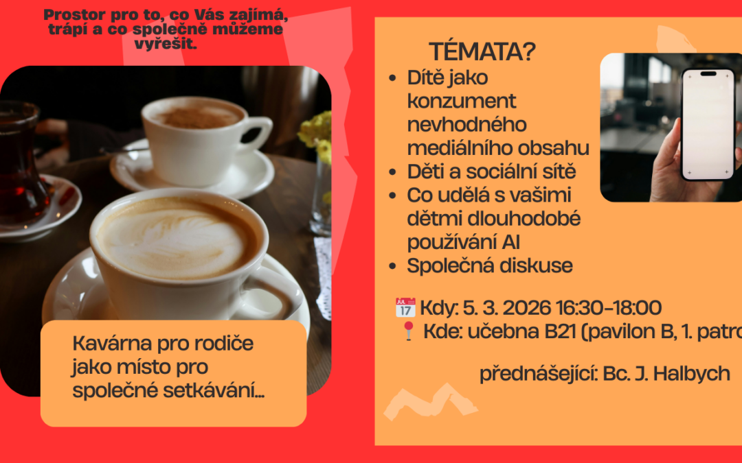 Kavárna pro rodiče, jako místo pro společné setkávání…