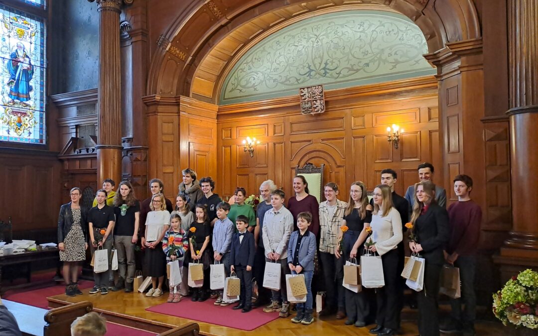 Křest audioknihy pro nevidomé děti