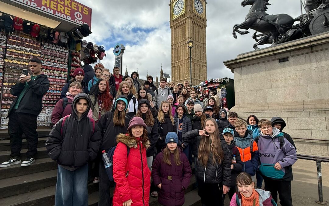 Studijní zájezd do Anglie…